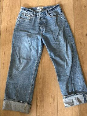 Abercrombie & Fitch Light Blue High-Rise Women's Jeans